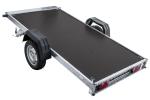Einachsanhänger 264×125 UNITRAILER FORCE 264 KIPP mit Gitterwänden, H-0-Rahmen und blauer Plane-Neu - Image 16