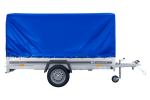 Einachsanhänger 264×150 UNITRAILER GARDEN 265 KIPP mit H-1100 Rahmen und blauer Plane-Neu - Image 8
