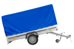Einachsanhänger 264×150 UNITRAILER GARDEN 265 KIPP mit H-1100 Rahmen und blauer Plane-Neu - Image 3