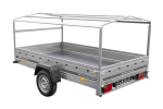Einachsanhänger 264×150 UNITRAILER GARDEN 265 KIPP mit H-800 Rahmen und blauer Plane-Neu - Image 9