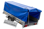 Einachsanhänger 264×150 UNITRAILER GARDEN 265 KIPP mit H-800 Rahmen und blauer Plane-Neu - Image 11
