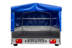 Einachsanhänger 264×150 UNITRAILER GARDEN 265 KIPP mit H-800 Rahmen und blauer Plane-Neu - Image 13