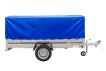 Einachsanhänger 264×150 UNITRAILER GARDEN 265 KIPP mit H-800 Rahmen und blauer Plane-Neu - Image 4