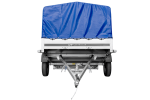 Einachsanhänger 264×150 UNITRAILER GARDEN 265 KIPP mit H-800 Rahmen und blauer Plane-Neu - Image 7