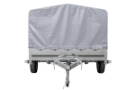 Einachsanhänger 264×150 UNITRAILER GARDEN 265 KIPP mit H-800 Rahmen und grauer Plane-Neu – Bild 6