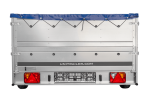 Einachsanhänger 264×150 UNITRAILER GARDEN 265 KIPP mit zusätzlichen Bordwänden, H-0-Rahmen und blauer Plane-Neu - Image 4