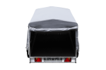 Einachsanhänger auf Blattfedern 200×125 UNITRAILER GARDEN 201/R KIPP mit H-800-Rahmen und grauer Plane-Neu - Image 7