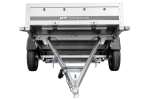 Einachsanhänger mit Blattfedern 264×125 UNITRAILER GARDEN 264/R KIPP mit H-800-Rahmen und grauer Plane-Neu – Bild 7