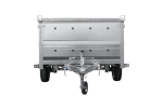 Einachsiger Anhänger auf Blattfedern 264×125 UNITRAILER GARDEN 264/R KIPP mit BIS-Seitenwänden und Aluminiumabdeckung-Neu - Image 8