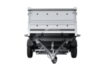 Einachsiger Anhänger auf Blattfedern 264×125 UNITRAILER GARDEN 264/R KIPP mit BIS-Seitenwänden und Aluminiumabdeckung-Neu - Image 11