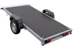 Einachsiger Anhänger mit Blattfedern 264×125 UNITRAILER FORCE 264/R KIPP mit H-1100 Spriegel und blauer Plane-Neu - Image 12
