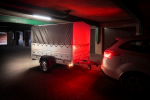 Führerschein B Anhänger GARDEN TRAILER 230 KIPP mit Stützrad, zusätzlichen Bordwänden, Hochplane und Hochspriegel H800-Neu - Image 4