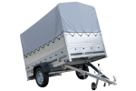 Führerschein B Anhänger GARDEN TRAILER 230 KIPP mit Stützrad, zusätzlichen Bordwänden, Hochplane und Hochspriegel H800-Neu
