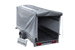 GARDEN TRAILER 264 KIPP MIT STÜTZRAD, H1100-HOCHSPRIEGEL UND GRAUER PLANE-Neu - Image 10