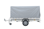 GARDEN TRAILER 264 KIPP MIT STÜTZRAD, H1100-HOCHSPRIEGEL UND GRAUER PLANE-Neu - Image 6
