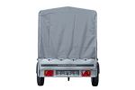 GARDEN TRAILER 264 KIPP MIT STÜTZRAD, H1100-HOCHSPRIEGEL UND GRAUER PLANE-Neu - Image 5