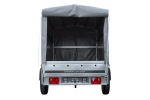 GARDEN TRAILER 264 KIPP MIT STÜTZRAD, H1100-HOCHSPRIEGEL UND GRAUER PLANE-Neu - Image 7