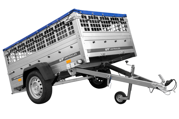 ger_pm_PKW-Anhanger-auf-Federn-200x125-UNITRAILER-GARDEN-201-R-KIPP-mit-Gitterwanden-H-0-Rahmen-und-blauer-Plane-15313_10.png PKW-Anhänger auf Federn 200×125 UNITRAILER GARDEN 201/R KIPP mit Gitterwänden, H-0-Rahmen und blauer Plane-Neu - Image 1