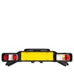 Peruzzo Parma 3 – Anhängerkupplungs-Fahrradträger für 3 Fahrräder (schwarz)-Neu - Image 2