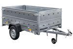 Pkw Anhänger Kipper 230×125 Garden Trailer 230 KIPP Unitrailer 750 kg mit Stützrad und zusätzlichen Bordwänden-Neu - Image 10