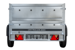 Pkw Anhänger Kipper 230×125 Garden Trailer 230 KIPP Unitrailer 750 kg mit Stützrad und zusätzlichen Bordwänden-Neu - Image 13