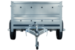 Pkw Anhänger Kipper 230×125 Garden Trailer 230 KIPP Unitrailer 750 kg mit Stützrad und zusätzlichen Bordwänden-Neu - Image 3