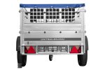 Pkw Planenanhänger GARDEN TRAILER 200 KIPP mit Laubgitteraufsatz, Stützrad, Flachplane und Planenträger-Neu - Image 9