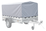 PKW-Anhänger 230×125 UNITRAILER GARDEN 230 FD mit BIS-Seiten, H-800-Gestell und grauer Plane-Neu - Image 13