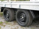 Hapert Indigo HT-2 – 3500 – 4550 x 2000 Kipphydraulik, Parabelfederung, Reling, Rampe – Bild 2