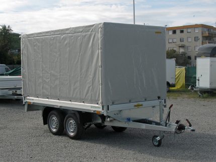 Humbaur HT203116 Planenaufbau LH 1600 mm – Grau