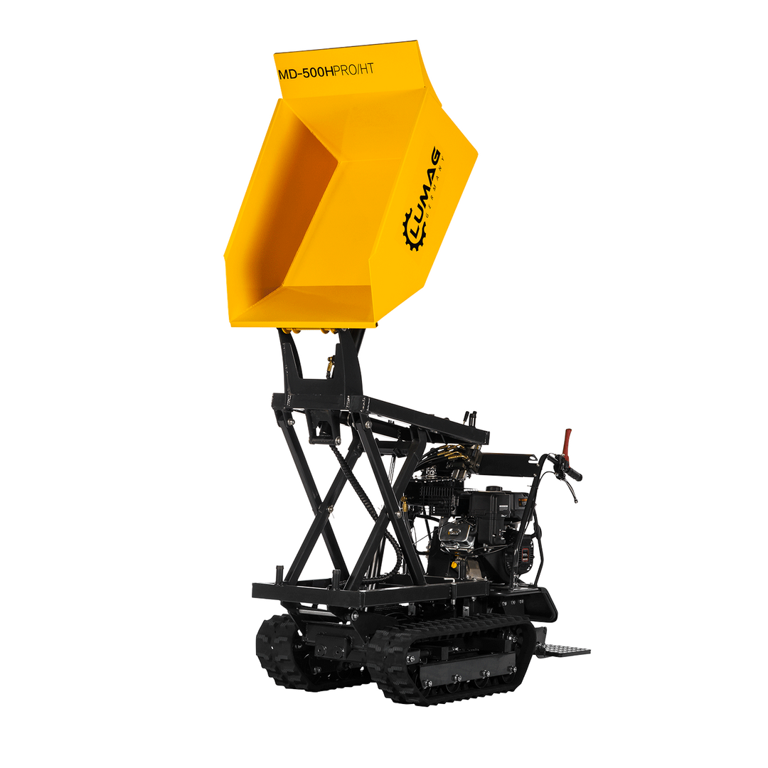 zoom-pb-md500hproht-3_f847f98e-8b89-48ce-a380-a736ee965e9b.png LUMAG MD500HPROHT Minidumper Hochkipper mit Frontkippmulde 500 kg Zuladung – Bild 1