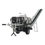 LUMAG SSA400E | Elektro-Sägespaltmaschine mit Fördenband - Image 2
